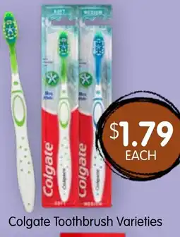 Spudshed Colgate toothbrush varieties offer