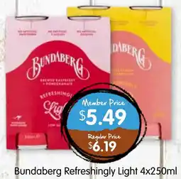 Spudshed Bundaberg refreshingly light offer