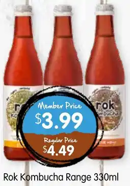 Spudshed Rok kombucha range offer