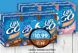 Spudshed Up&go varieties offer