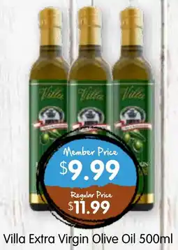 Spudshed Villa extra virgin olive oil offer
