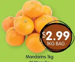 Spudshed Mandarins offer