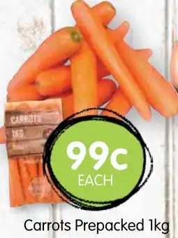 Spudshed Carrots prepacked offer