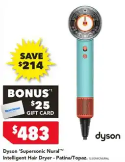 Harvey Norman Dyson supersonic nural intelligent hair dryer offer