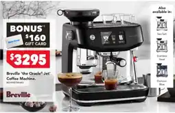 Harvey Norman Breville the oracle jet coffee machine offer