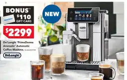 Harvey Norman De longhi primadonna aromatic automatic offer