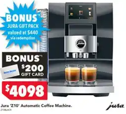 Harvey Norman Jura z10 automatic coffee machine offer