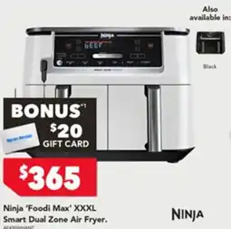 Harvey Norman Ninja foodi max xxxl smart dual zone air fryer offer