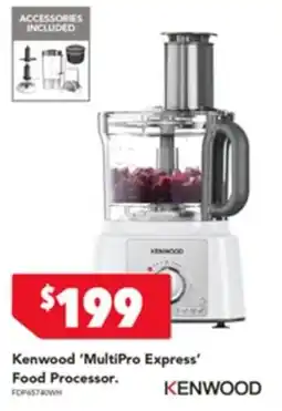 Harvey Norman Kenwood multipro express food processor offer