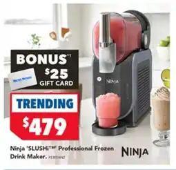 Harvey Norman Ninja slushi professional frozen drink maker offer