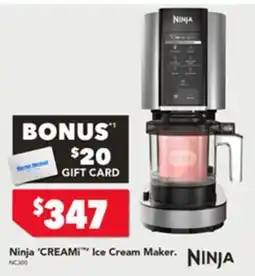 Harvey Norman Ninja creami ice cream maker offer