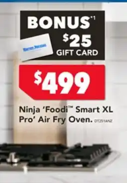 Harvey Norman Ninja foodi smart xl pro air fry oven offer