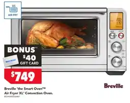 Harvey Norman Breville the smart oven air fryer xl convection oven offer