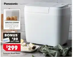 Harvey Norman Panasonic bread maker offer