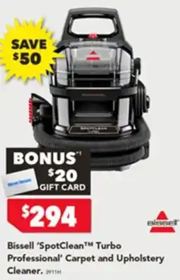 Harvey Norman Bissell spotclean turbo professional offer
