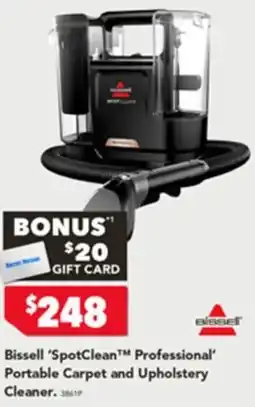 Harvey Norman Bissell spotclean professional portable offer