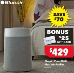 Harvey Norman Blueair 'Pure 3650i Max' Air Purifier offer