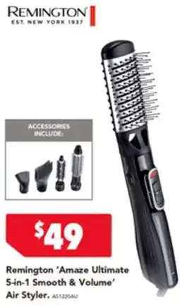 Harvey Norman Remington amaze ultimate 5-in-1 smooth & volume offer