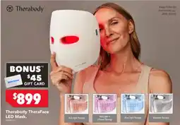 Harvey Norman Therabody theraface led mask offer