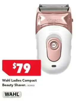 Harvey Norman Wahl ladies compact beauty shaver offer