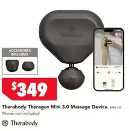 Harvey Norman Therabody theragun mini 3.0 massage device offer