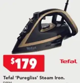 Harvey Norman Tefal puregliss steam iron offer