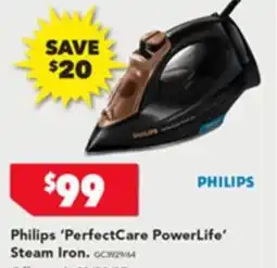 Harvey Norman Philips perfectcare powerlife steam iron offer