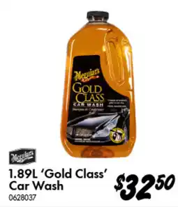 Bunnings Meguiar's gold class car wash offer