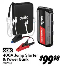 Bunnings Ozíto 400a jump starter & power bank offer
