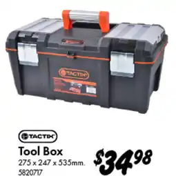 Bunnings Tactik tool box offer