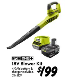 Bunnings 18V Blower Kit offer