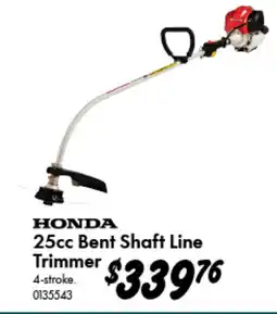Bunnings HONDA 25cc Bent Shaft Line Trimmer offer