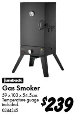 Bunnings Gas Smoker offer