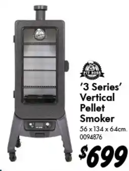 Bunnings 3 Series Vertical Pellet Smoker offer