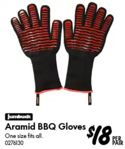 Bunnings Aramid BBQ Gloves offer