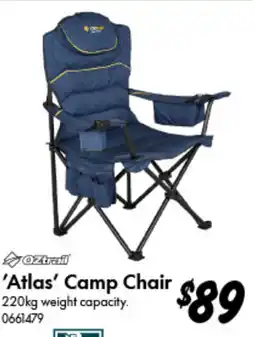 Bunnings Atlas Camp Chair offer