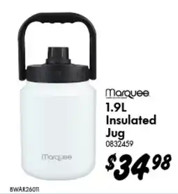 Bunnings Marquee Insulated Jug offer