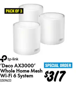 Bunnings Deco AX3000 Whole Home Mesh Wi-Fi 6 System offer