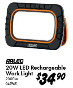 Bunnings LED Rechargeable Work Light offer
