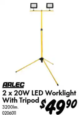 Bunnings LED Worklight With Tripod offer