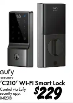 Bunnings C210 Wi-Fi Smart Lock offer