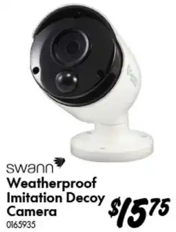 Bunnings swann Weatherproof Imitation Decoy Camera offer
