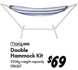 Bunnings Marquee Double Hammock Kit offer