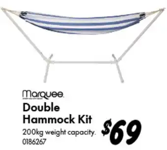 Bunnings Marquee Double Hammock Kit offer