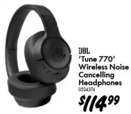 Bunnings Tune 770 Wireless Noise Cancelling Headphones offer