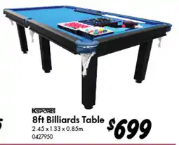 Bunnings Billiards Table offer