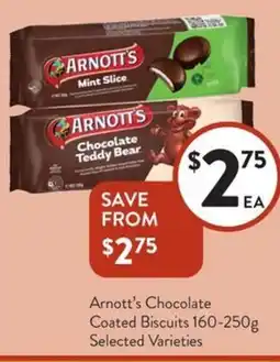 Foodworks Arnott's Chocolate Coated Biscuits offer