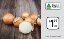 Foodworks Loose Brown Onions offer
