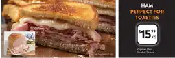 Foodworks Virginian Ham Sliced or Shaved offer