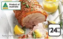 Foodworks Family Chef Roast Pork offer